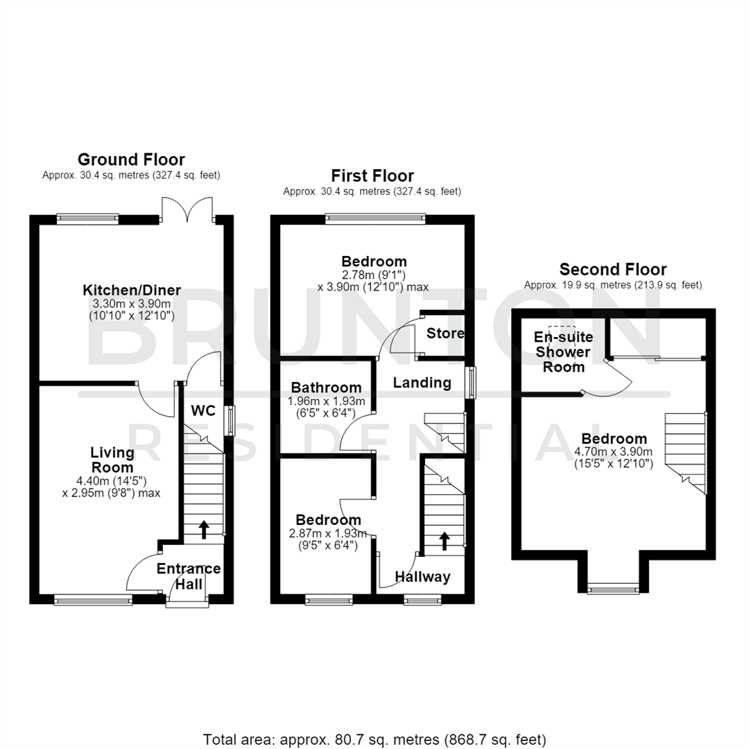 Corver Crescent, Hazlerigg, Newcastle Upon Tyne, NE13 floorplan