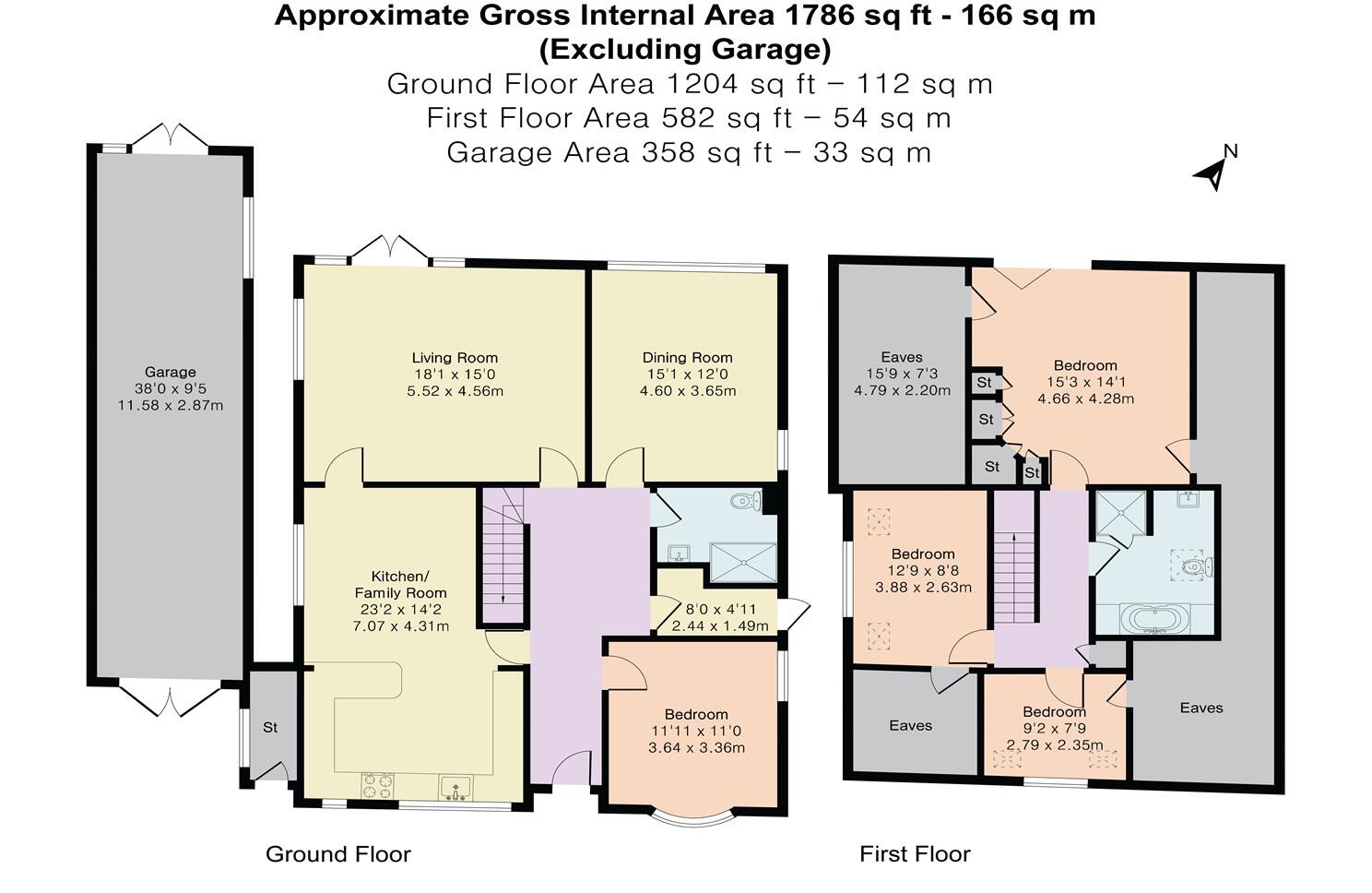 Emmer Green, Reading floorplan