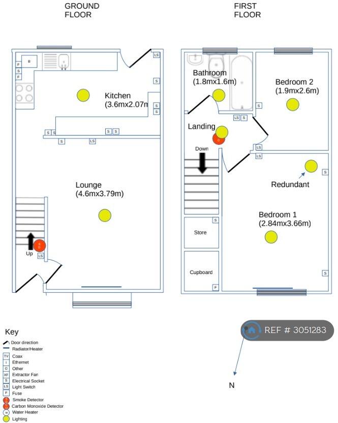 Landmere Gardens, Nottingham, NG3 floorplan