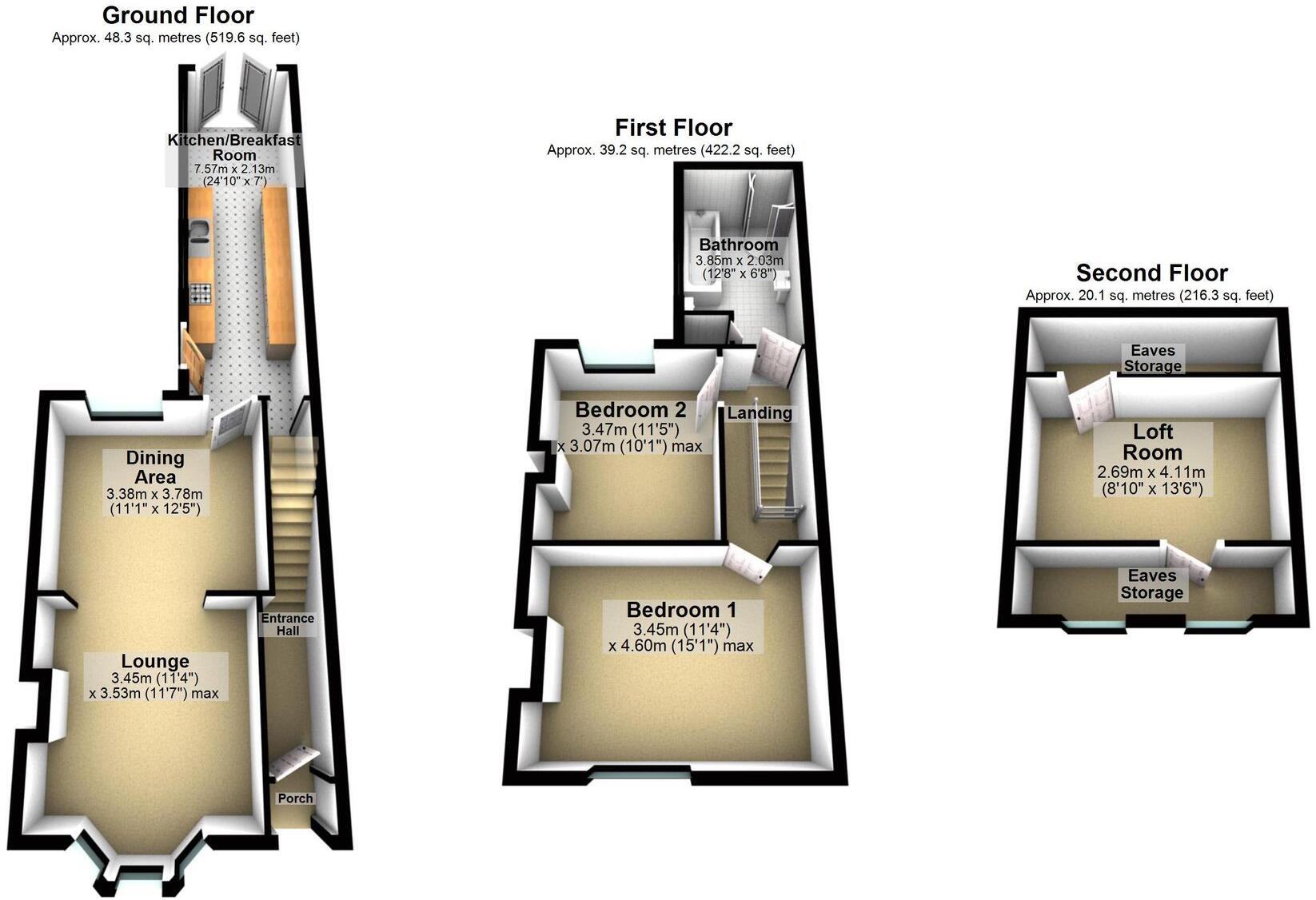 Wollaston Road, Irchester, NN29 floorplan