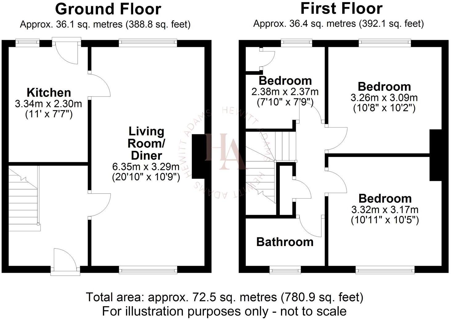 Fairway North, Wirral floorplan