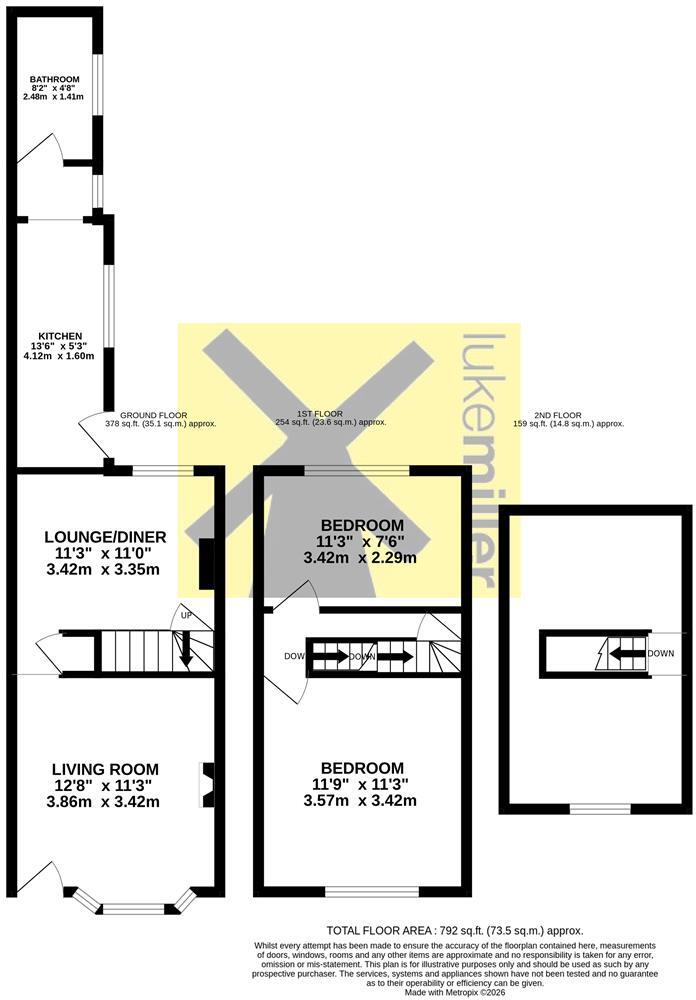 South Terrace, Sowerby, Thirsk floorplan