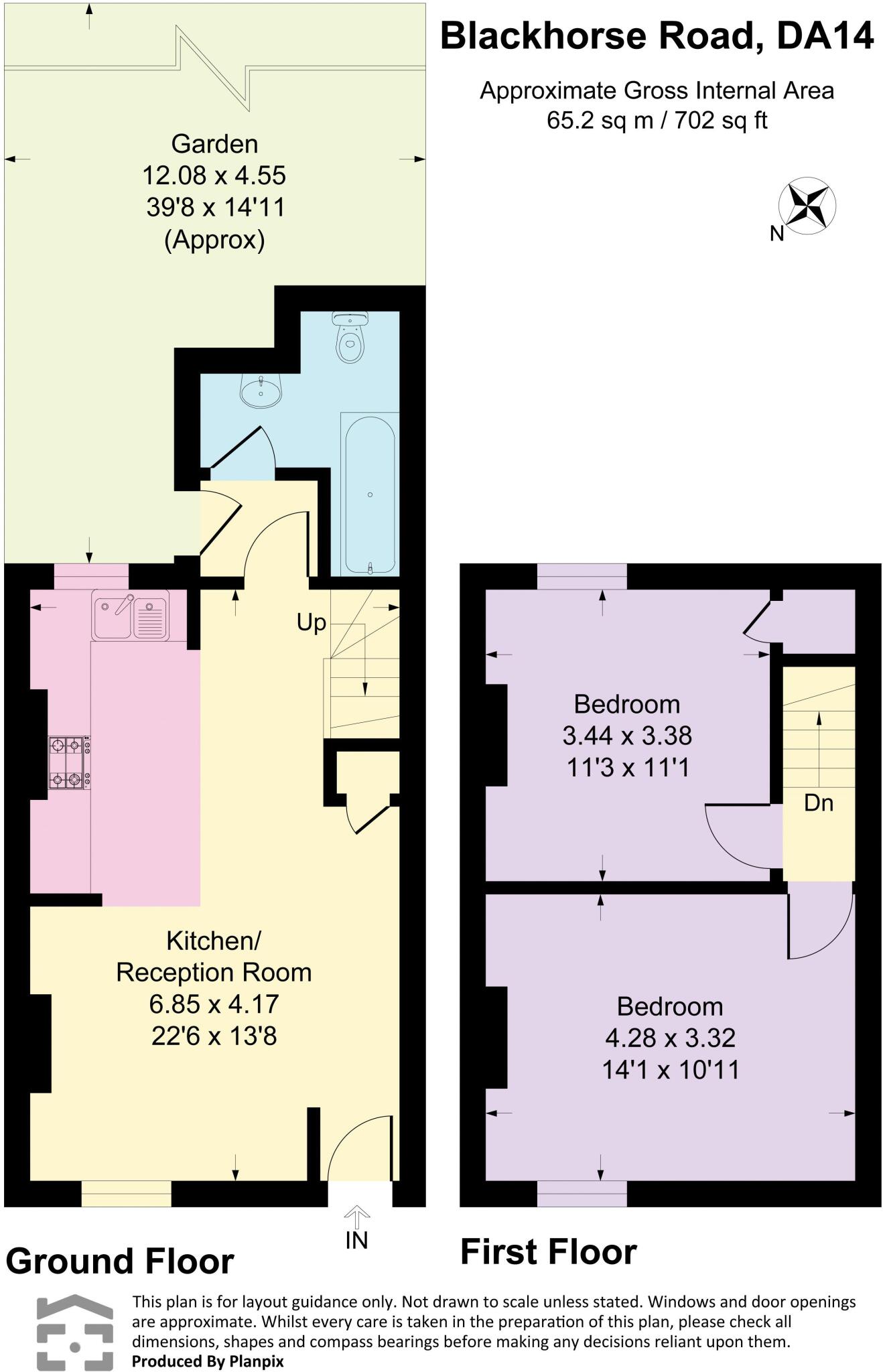 Blackhorse Road, Sidcup floorplan