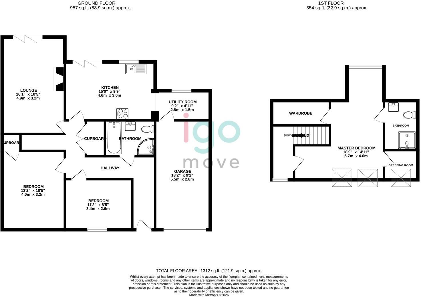Forest Avenue, Hartlepool floorplan