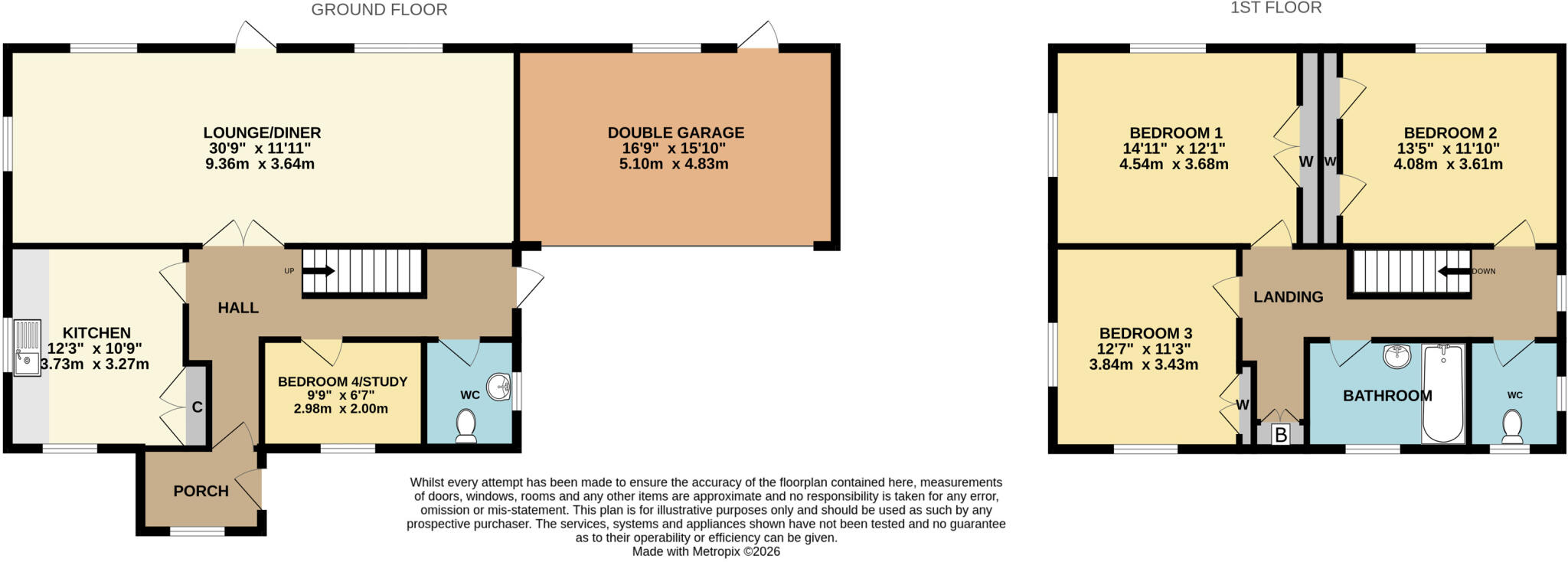 Goodleigh Road, Barnstaple, Devon, EX32 floorplan