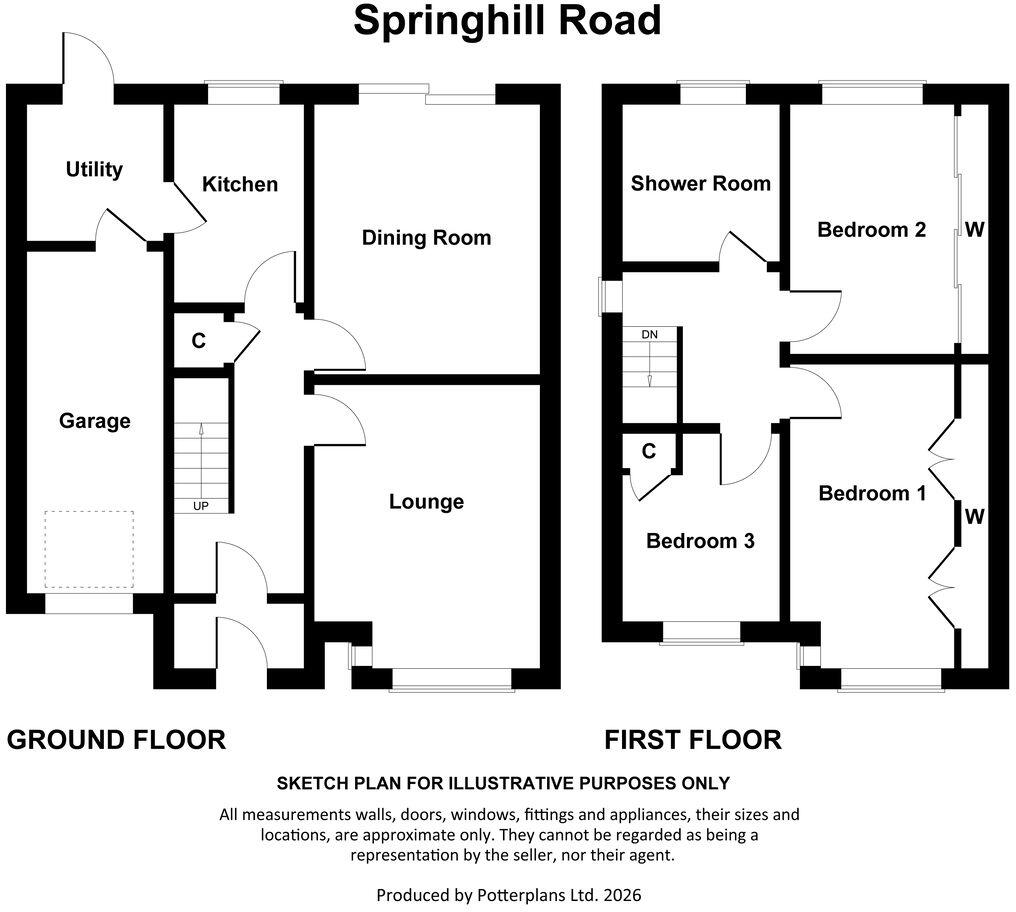 Springhill Road, Wednesfield, Wolverhampton, WV11 floorplan