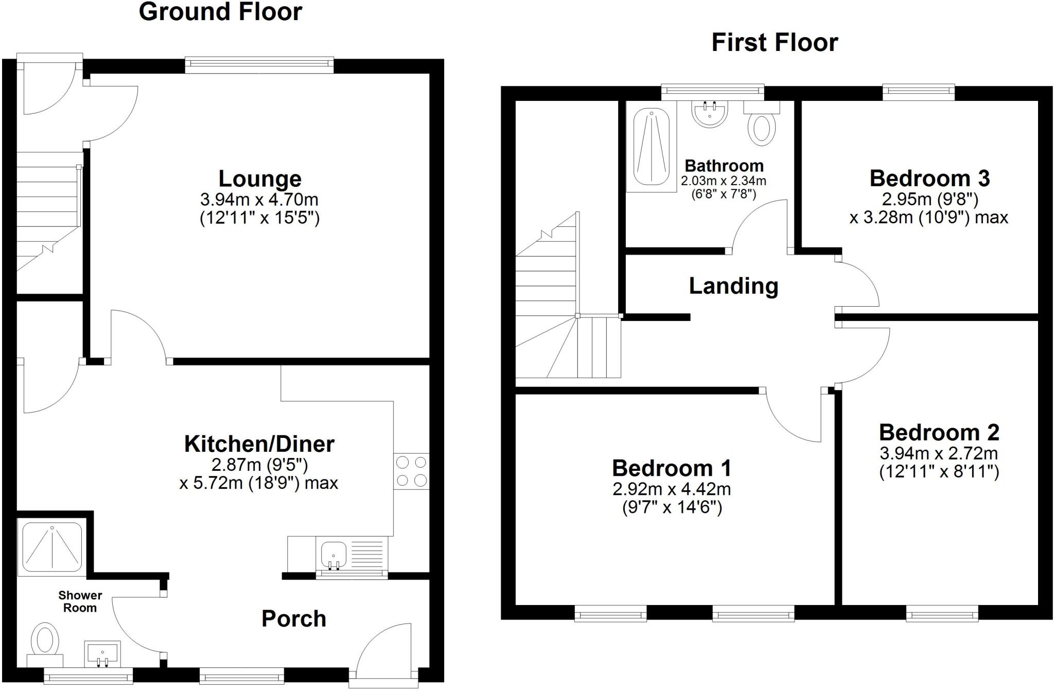 Primate Road, Sunderland, Tyne and Wear, SR3 floorplan