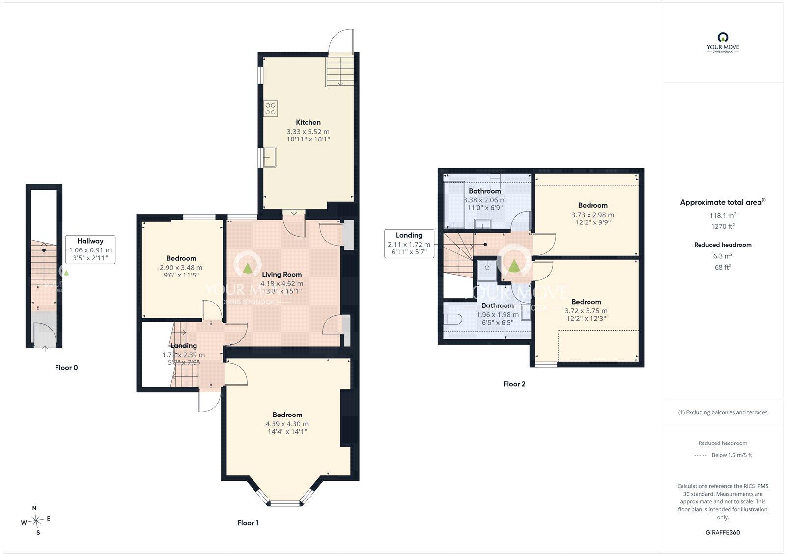 Ashleigh Grove, West Jesmond, Newcastle upon Tyne, Tyne and Wear, NE2 floorplan