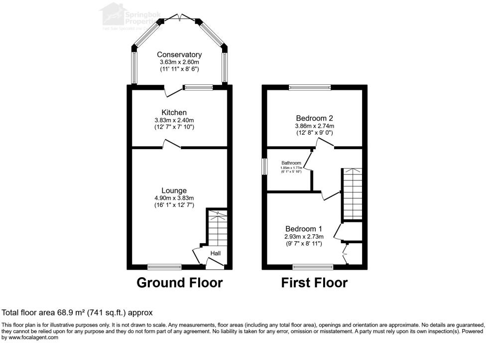 Melbourne Crescent, Stafford, Staffordshire floorplan