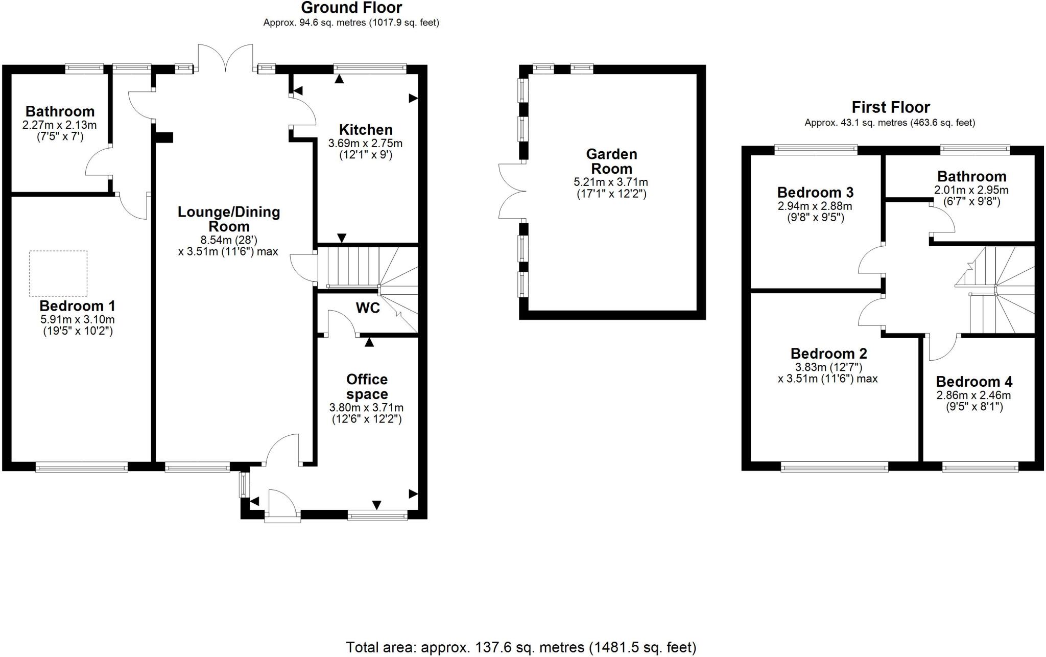 Woodside Road, North Baddesley, Southampton, Hampshire floorplan