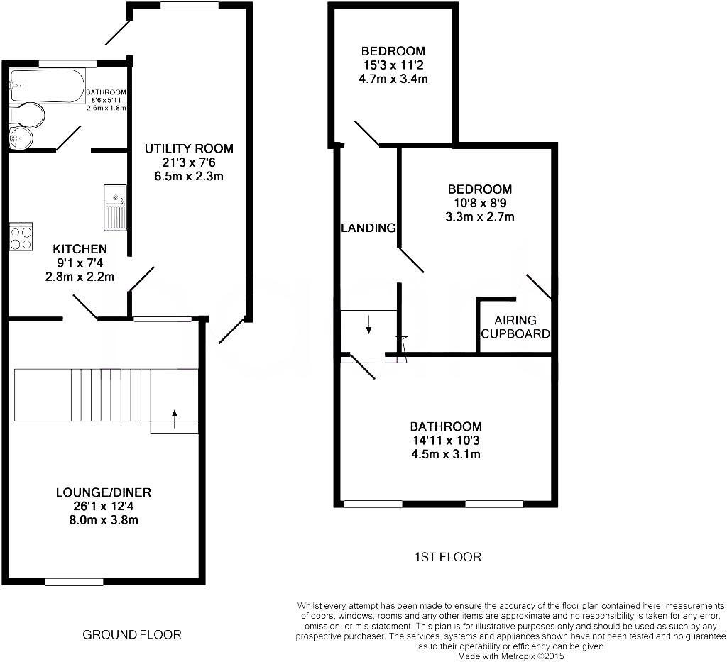 York Road, Brightlingsea floorplan
