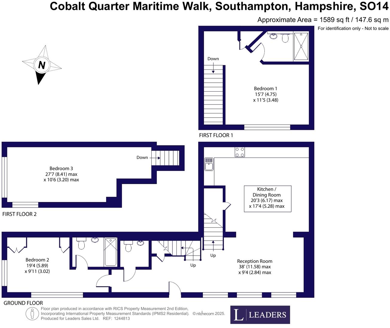 Maritime Walk, Southampton, Hampshire floorplan