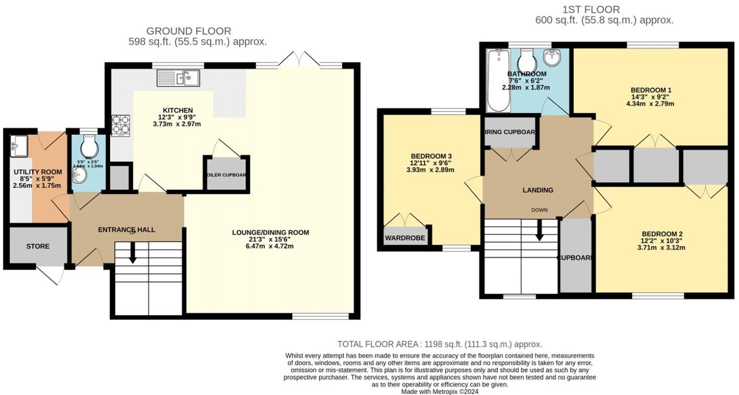 Earls Field, RAF Lakenheath, Brandon, Suffolk, IP27 floorplan