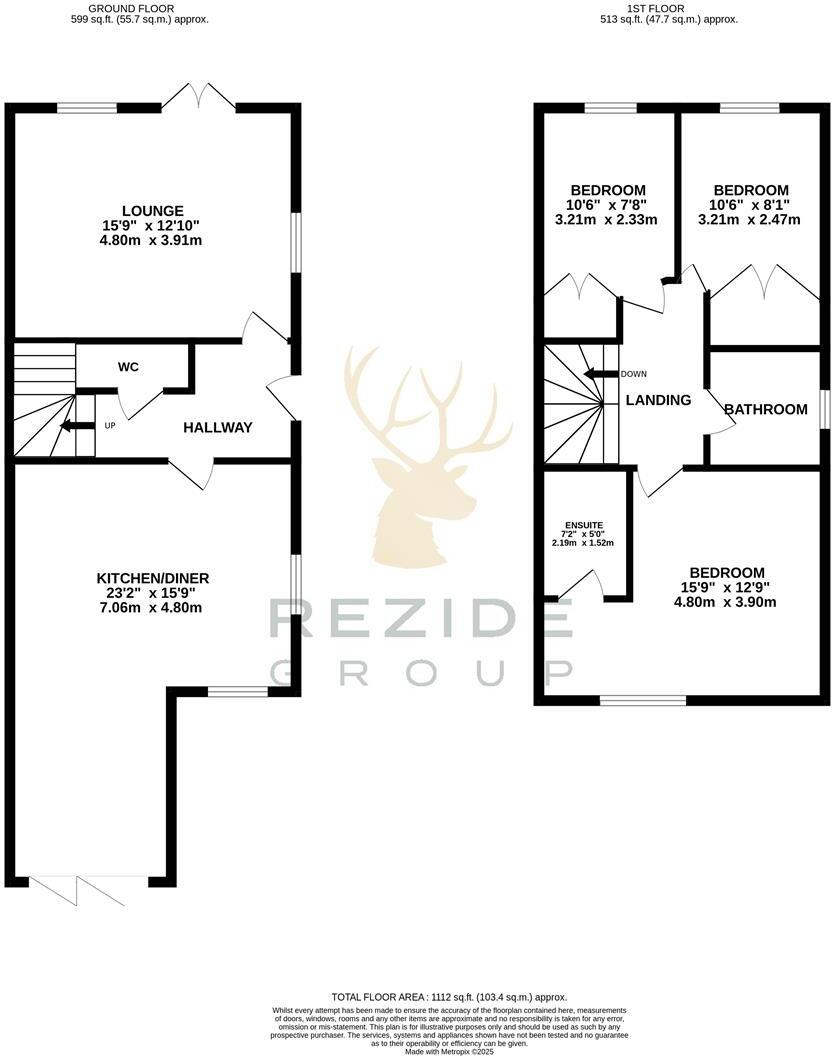 Appleyard Close, Rothley floorplan