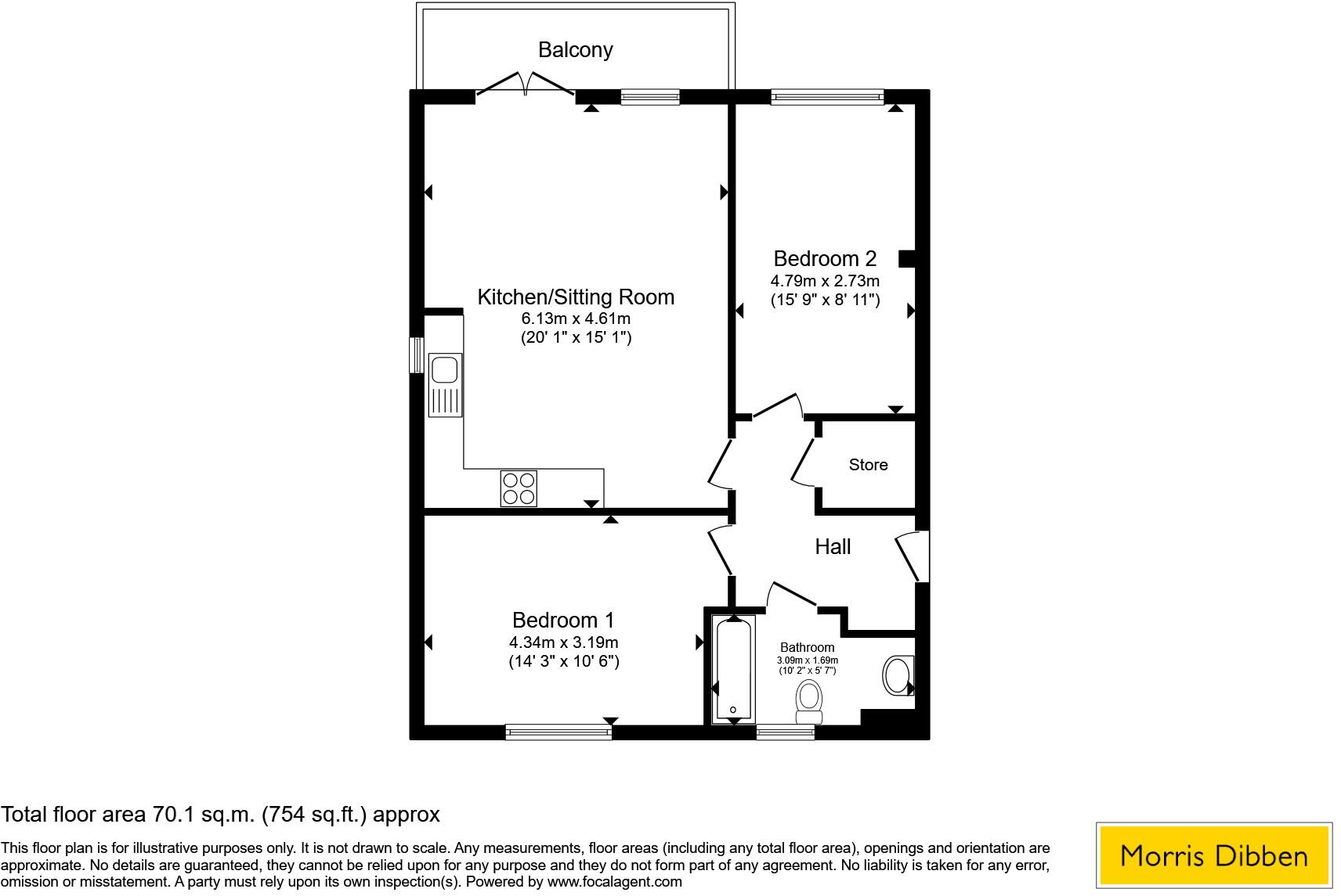 Huxley Drive, Alresford, Hampshire, SO24 floorplan