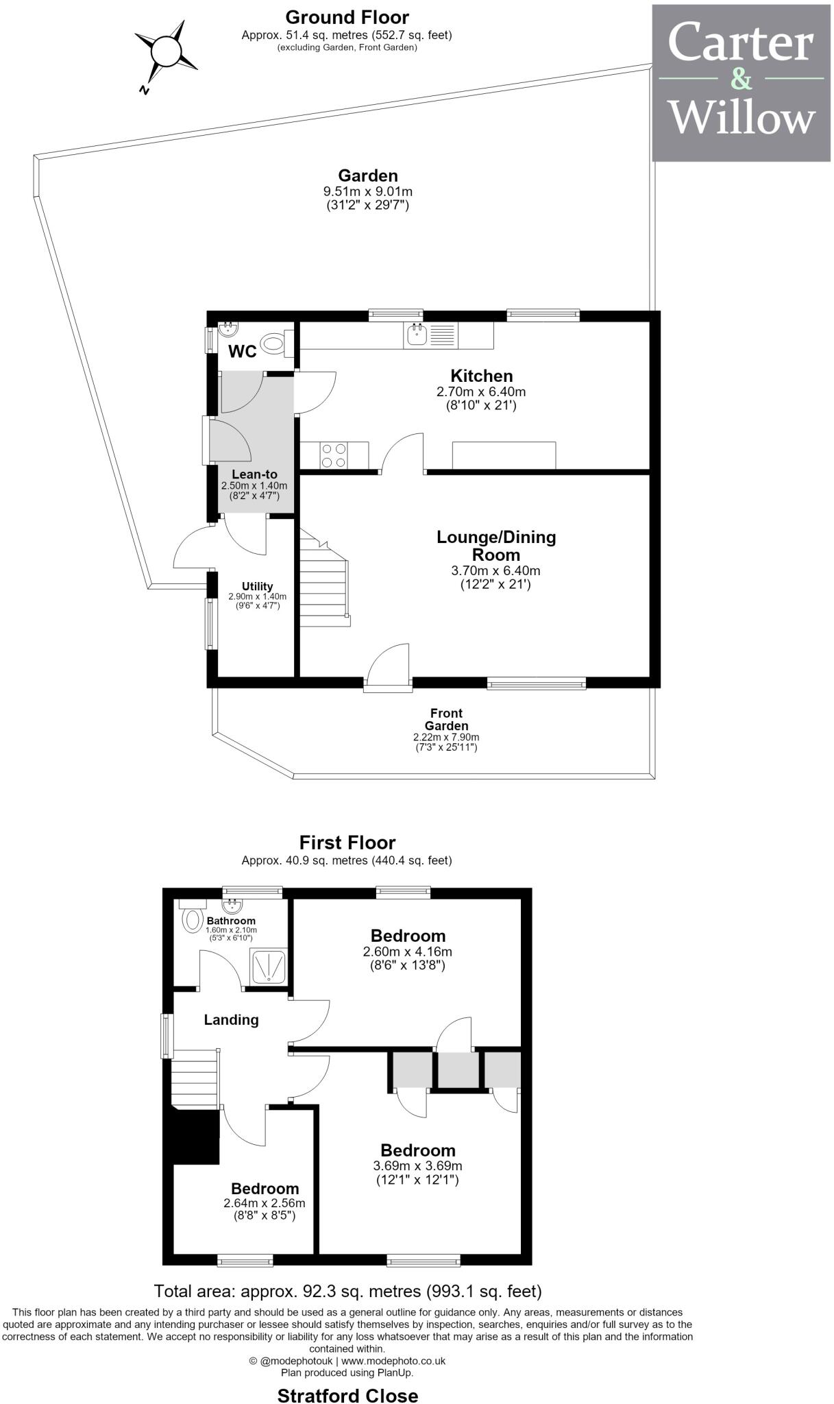 Stratford Close, Dagenham,  floorplan