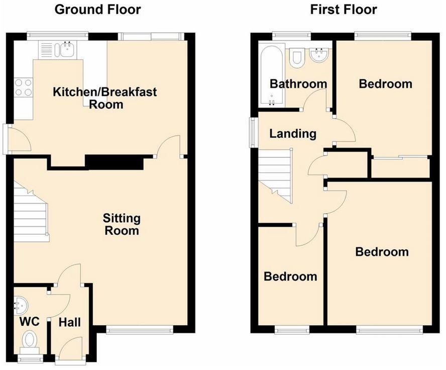 Cairn Close, Nailsea floorplan