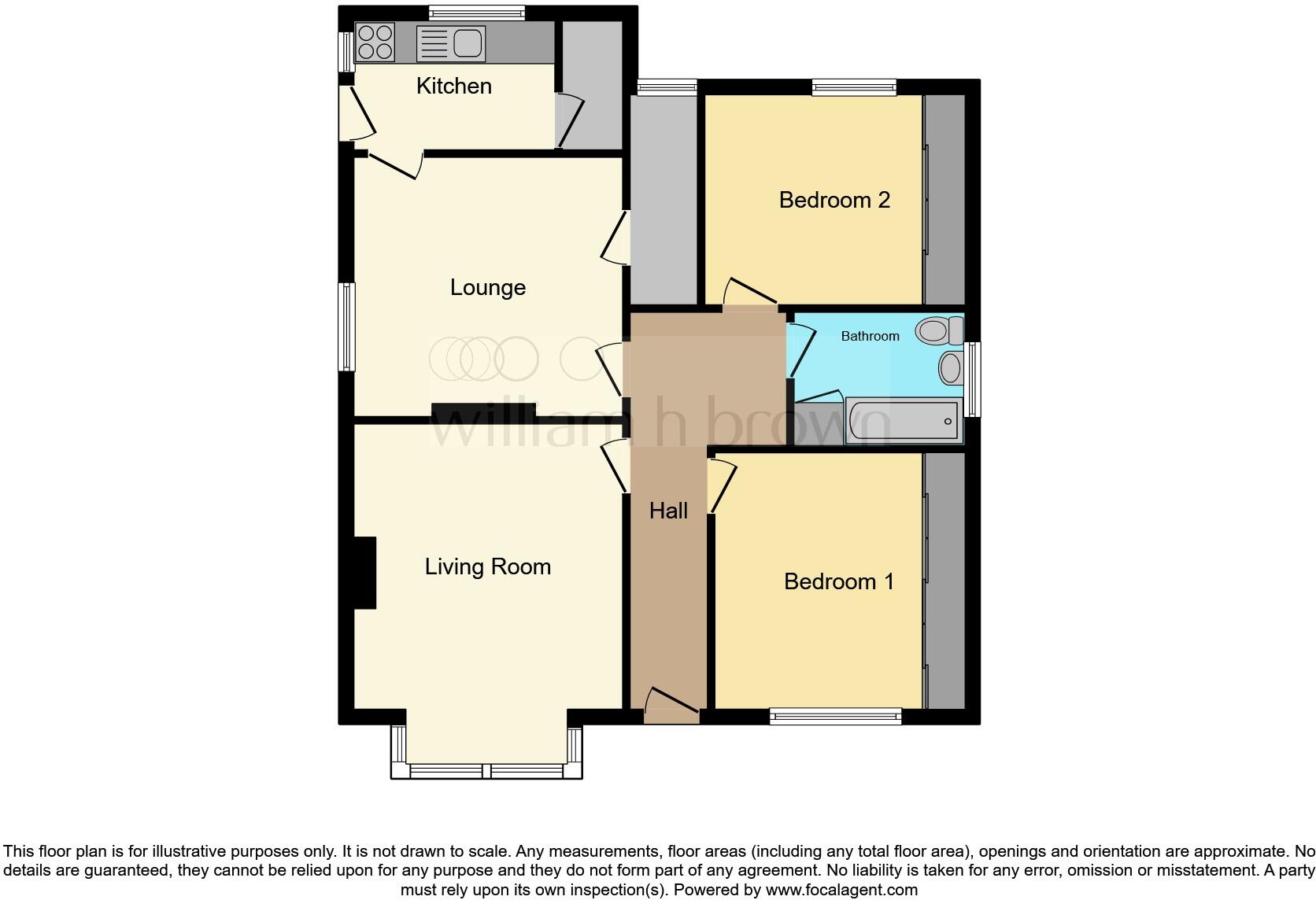 Dingle Road, Huddersfield floorplan
