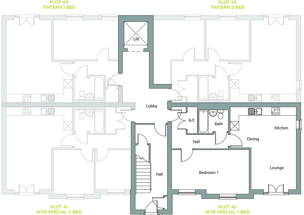 The Wye Special, Plot 46, Hazelfields, Hazelbadge Road, Poynton, Stockport, Cheshire, SK12 floorplan