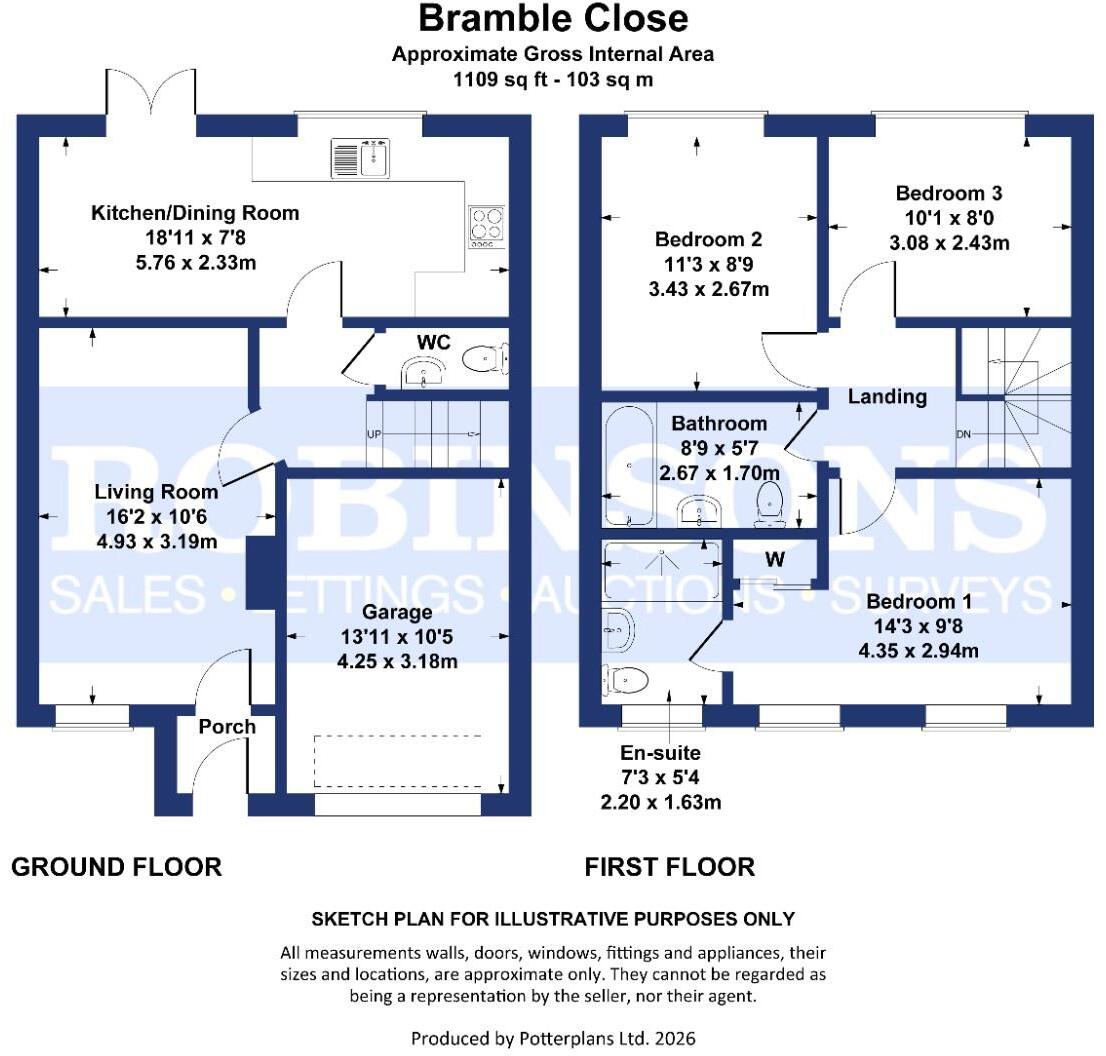 Bramble Close, Chilton Moor, Houghton Le Spring floorplan