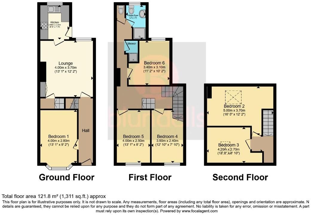 Shoreham Street, Sheffield, S2 floorplan