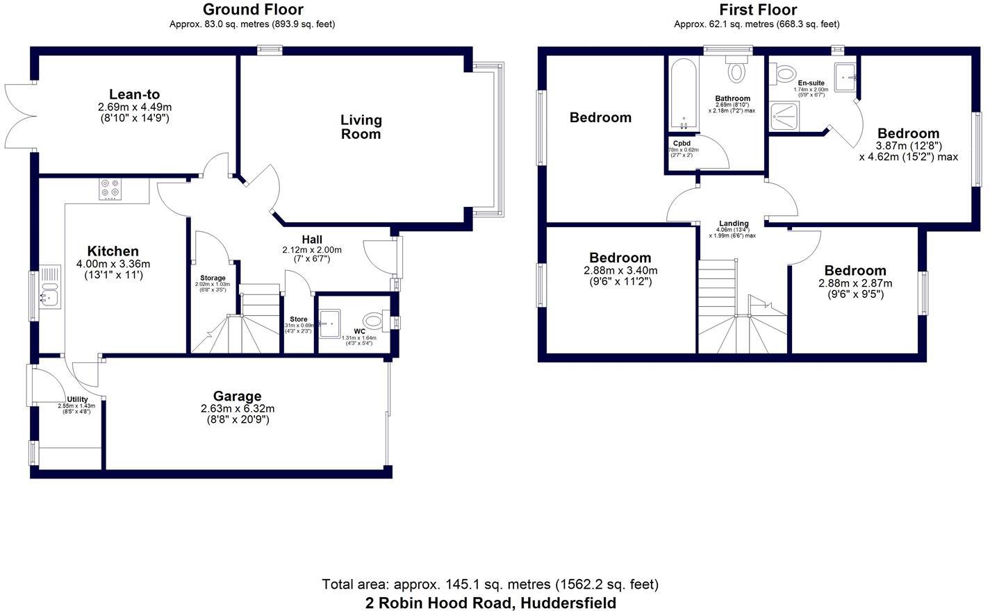 Robin Hood Road, Ferndale floorplan