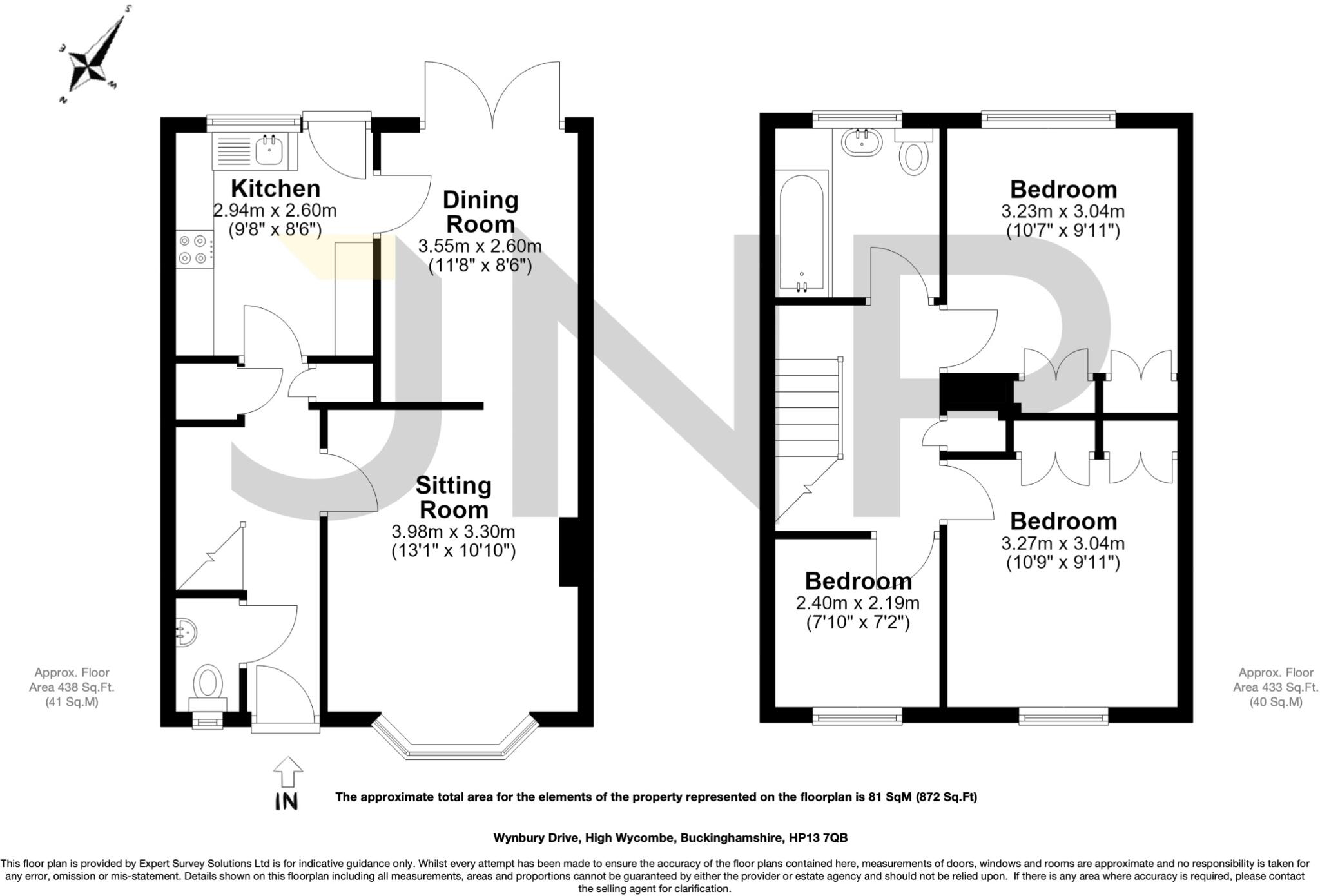 Wynbury Drive, High Wycombe, HP13 floorplan