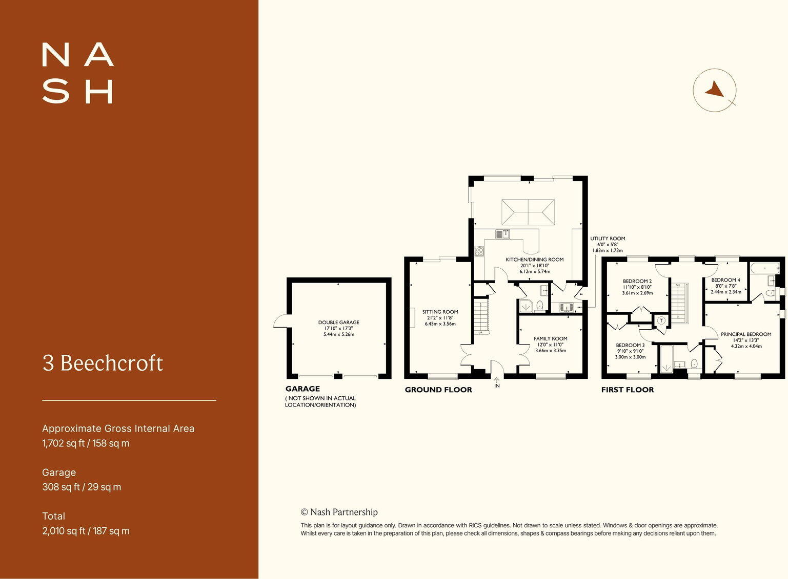 Beechcroft, Berkhamsted, Hertfordshire HP4 floorplan