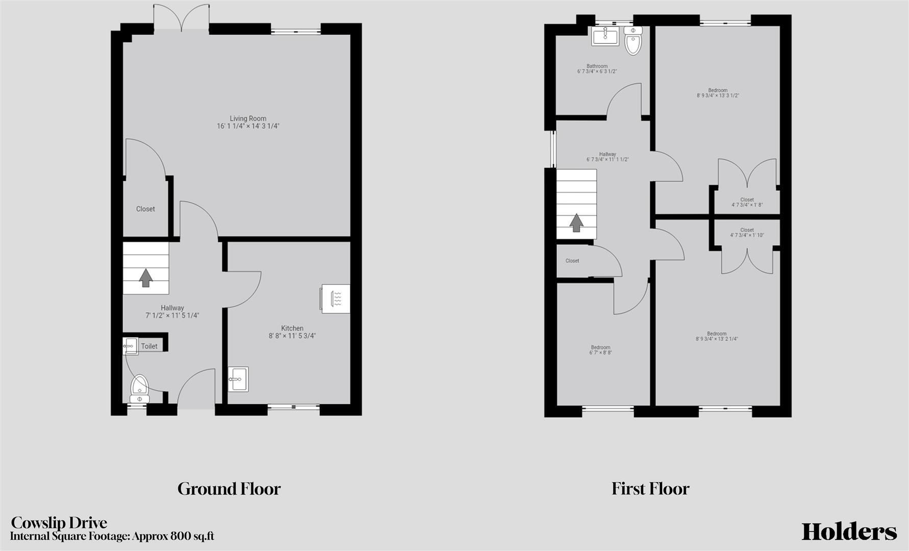 Cowslip Drive, Shepshed, Loughborough floorplan