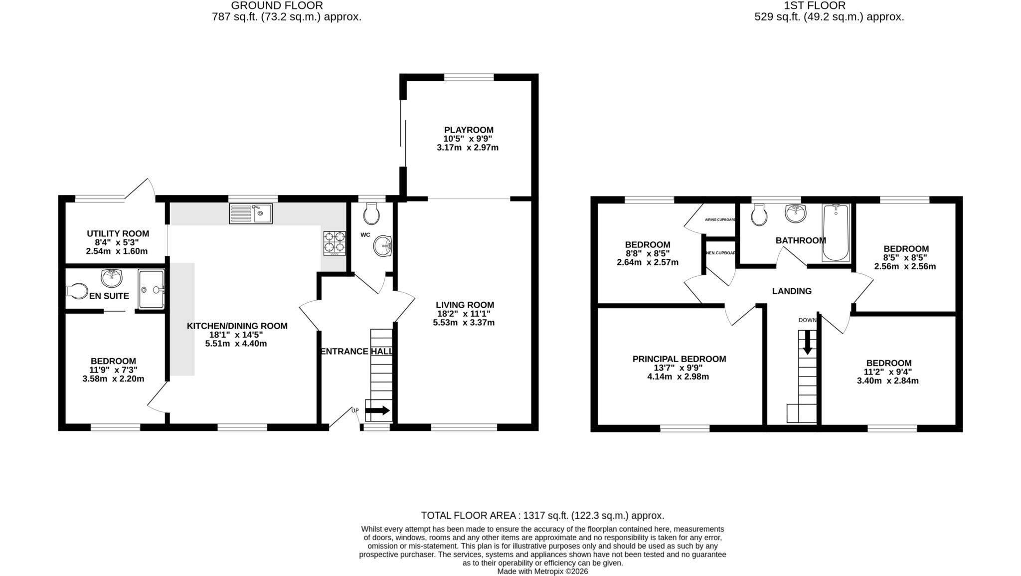 Blenheim Drive, Bredon, Tewkesbury, Gloucestershire floorplan