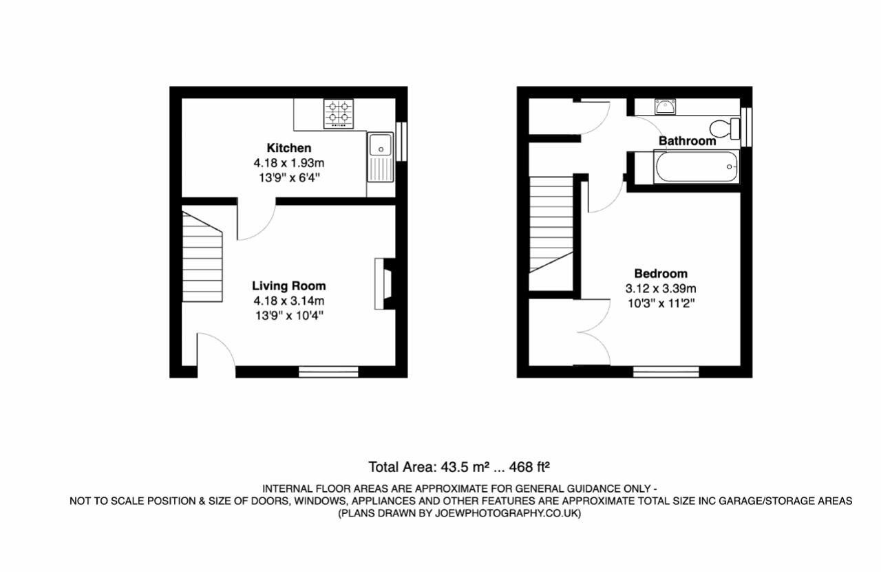 Wenlock Gardens, Walsall floorplan