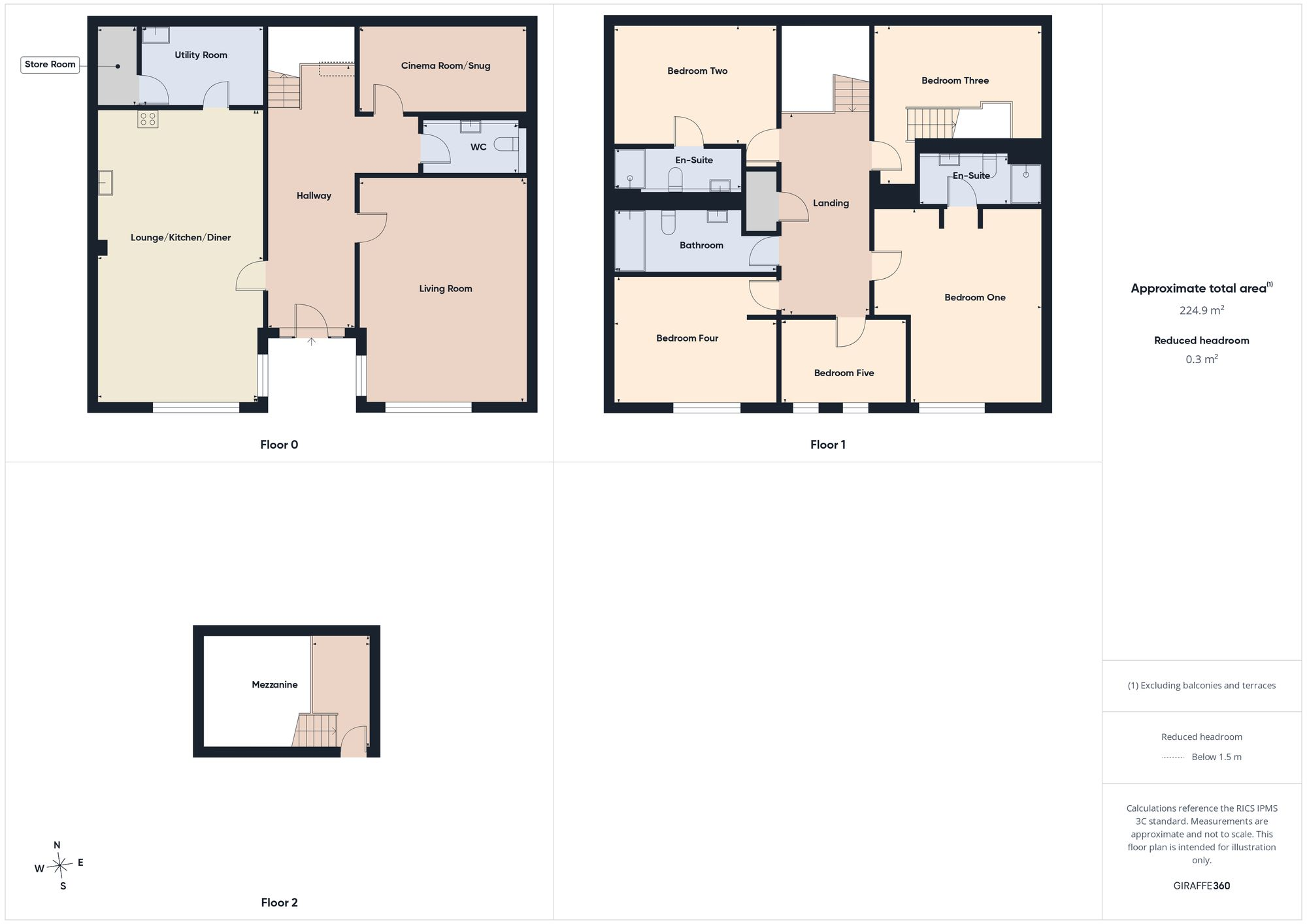 Ash Hey Lane, Picton, CH2 floorplan