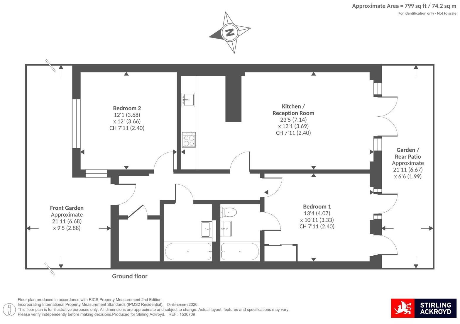 Allingham Road, London, SW4 floorplan