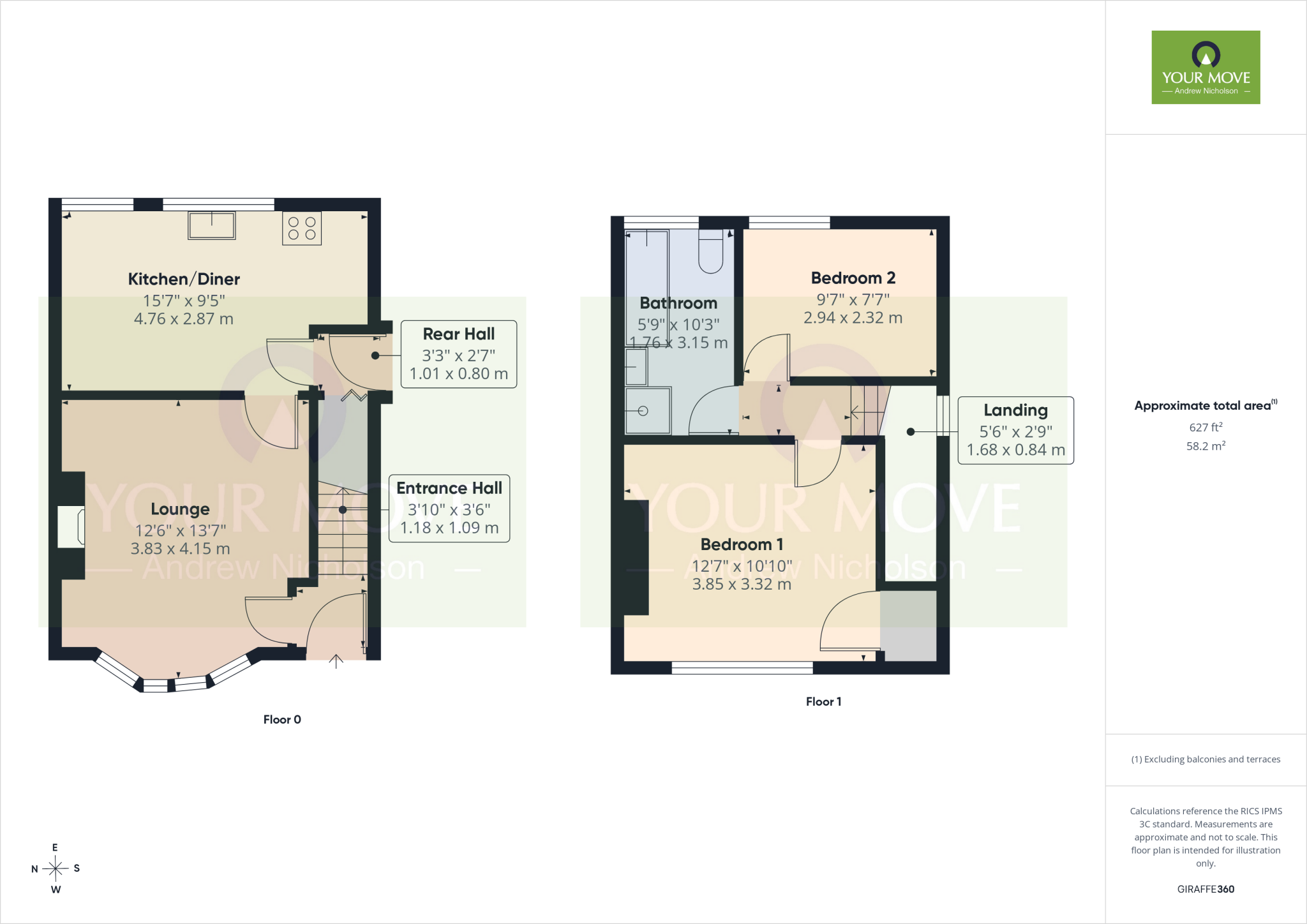 Sunnybank Road, Crewe, Cheshire, CW2 floorplan