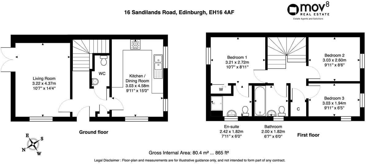 Sandilands Road, Edinburgh, EH16 floorplan