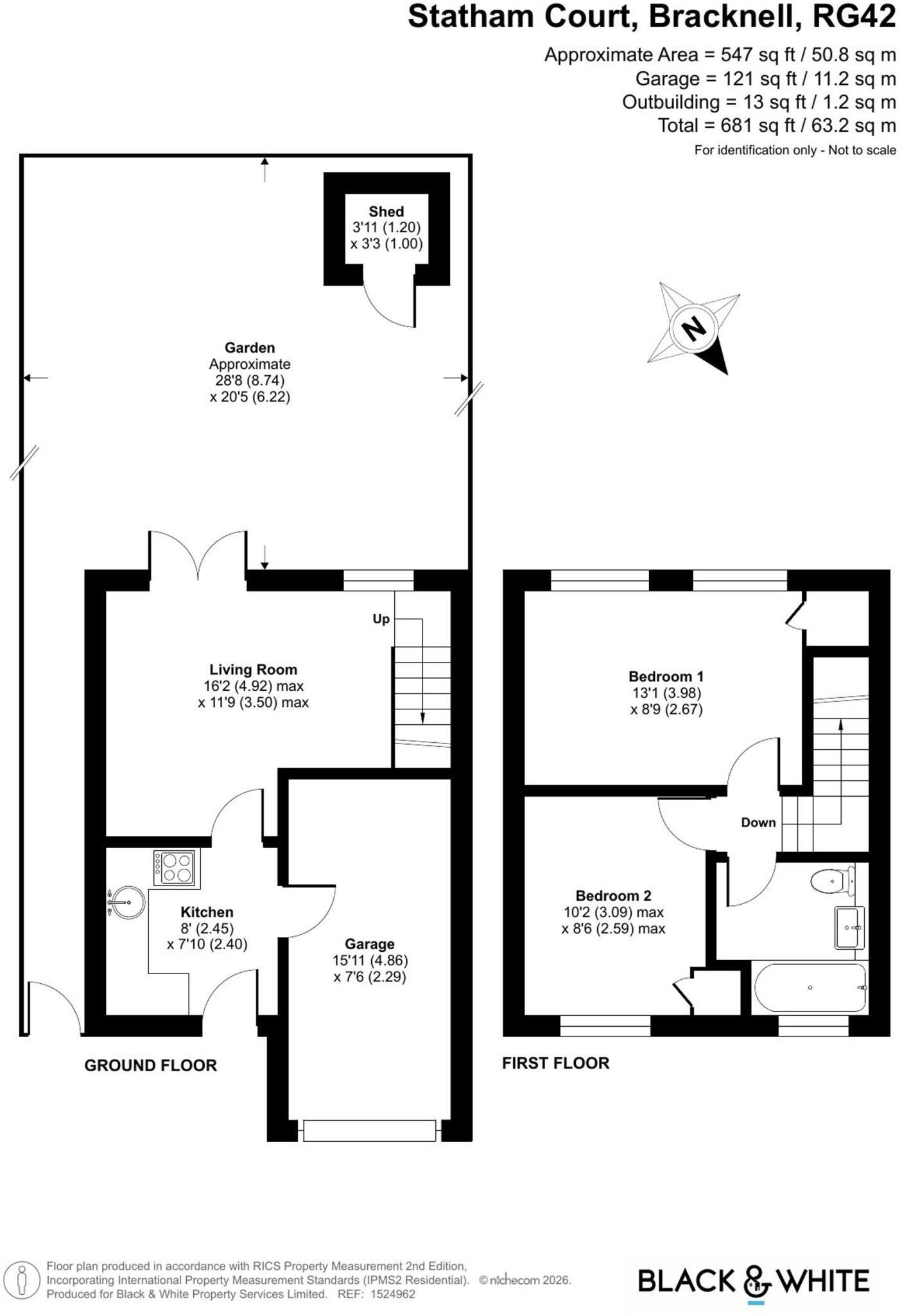 Statham Court, Bracknell, RG42 floorplan