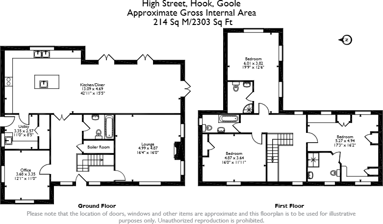 High Street, Hook, DN14 floorplan