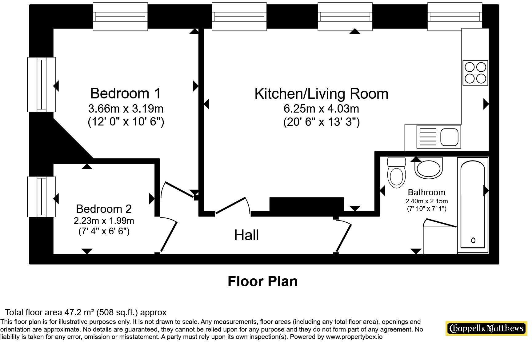 Champion Square, St. Pauls, Bristol, BS2 floorplan