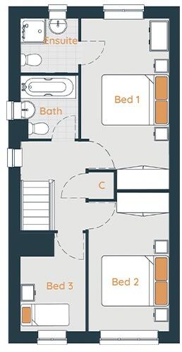 Vicarage Fields
Broughton
Brigg
North Lincs
DN20 0AB floorplan