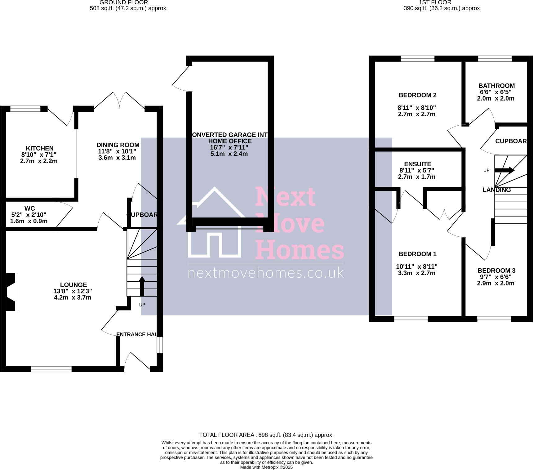 Petersfield Close, Long Stratton NR15 floorplan