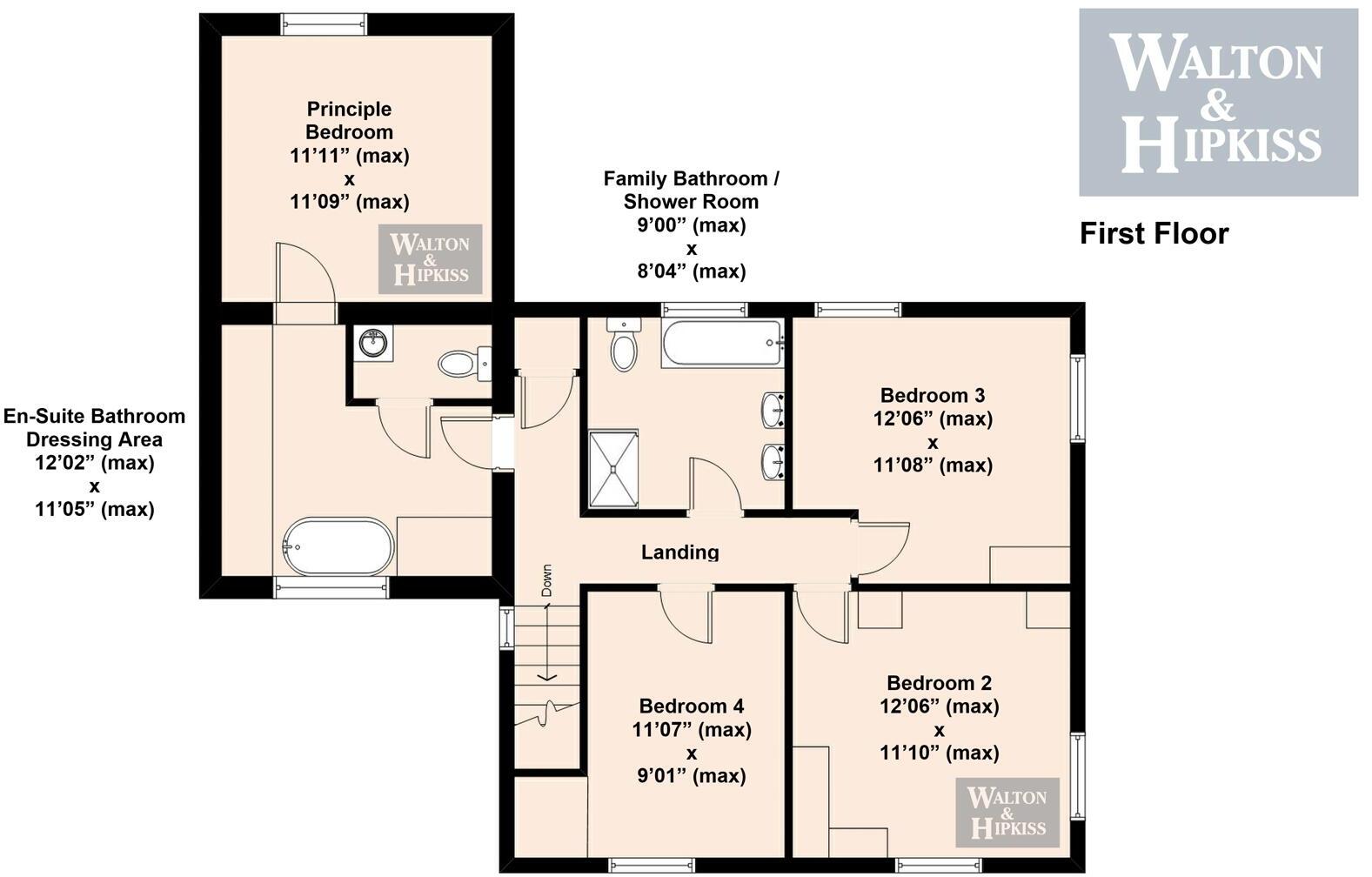 Button Oak, Kinlet, Bewdley floorplan