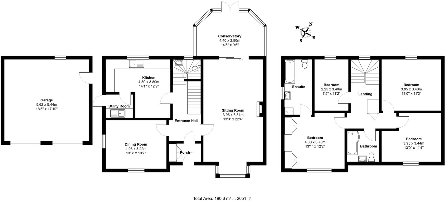 Great Bricett, Ipswich, Suffolk floorplan