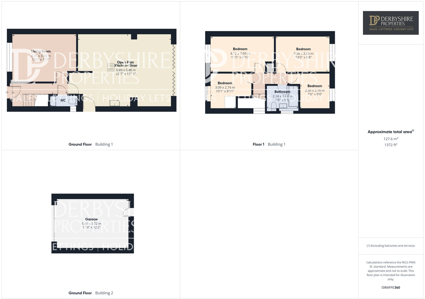 Walton Court, West Hallam, DE7 floorplan
