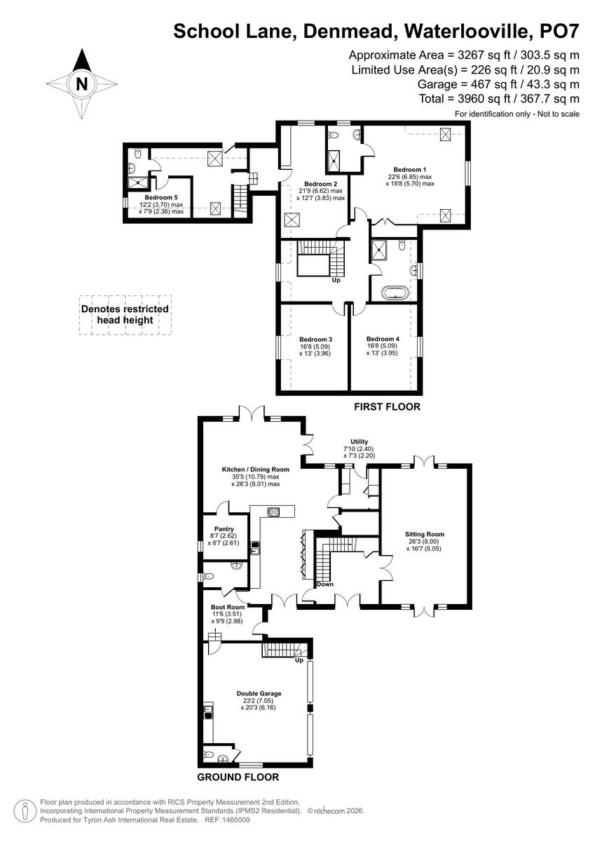 School Lane, Denmead, PO7 floorplan