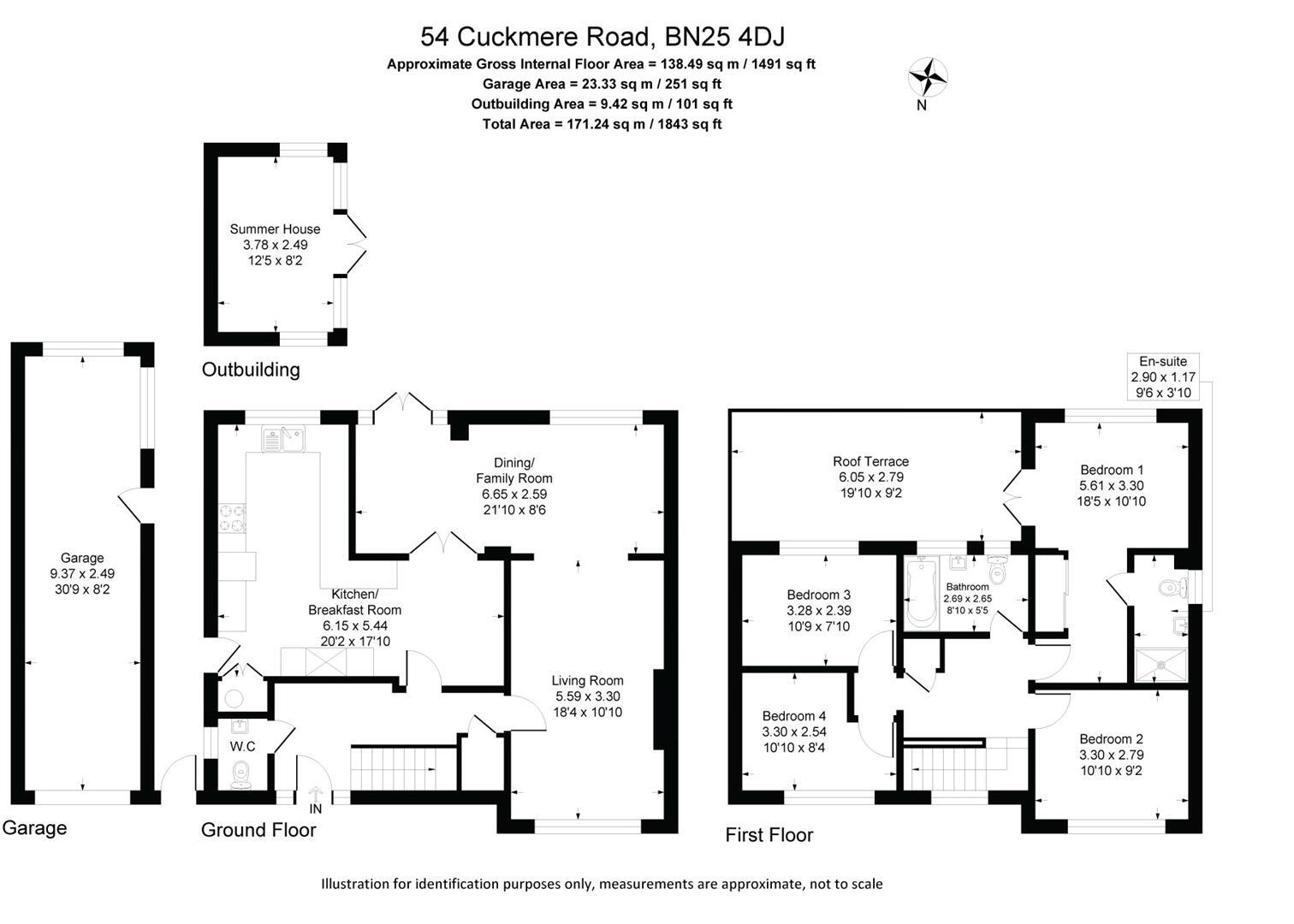 Cuckmere Road, Seaford floorplan