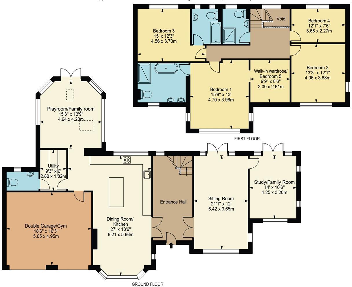 Lissoms Road, Chipstead, Coulsdon floorplan