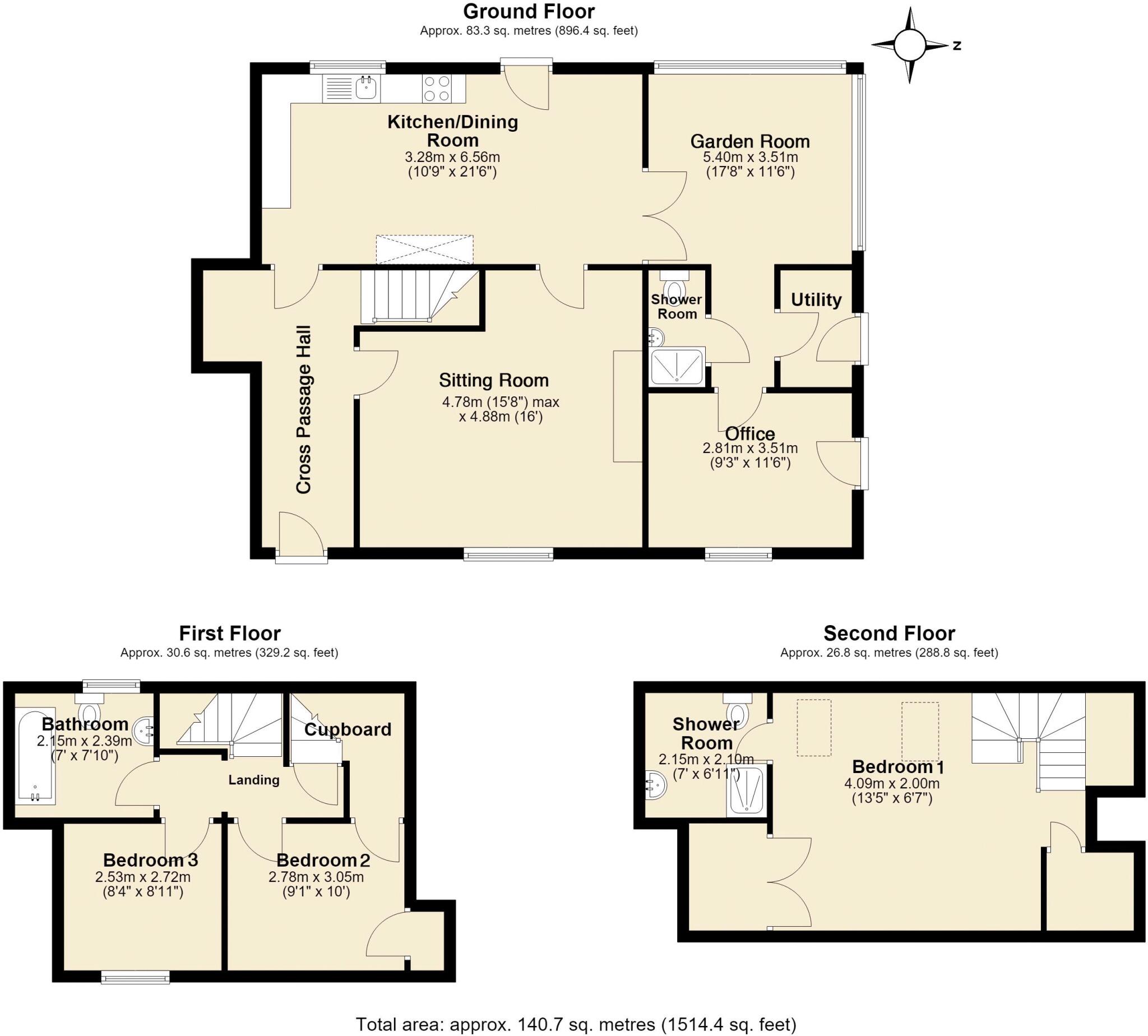 Steward Farm Cottage, Moretonhampstead, Devon floorplan