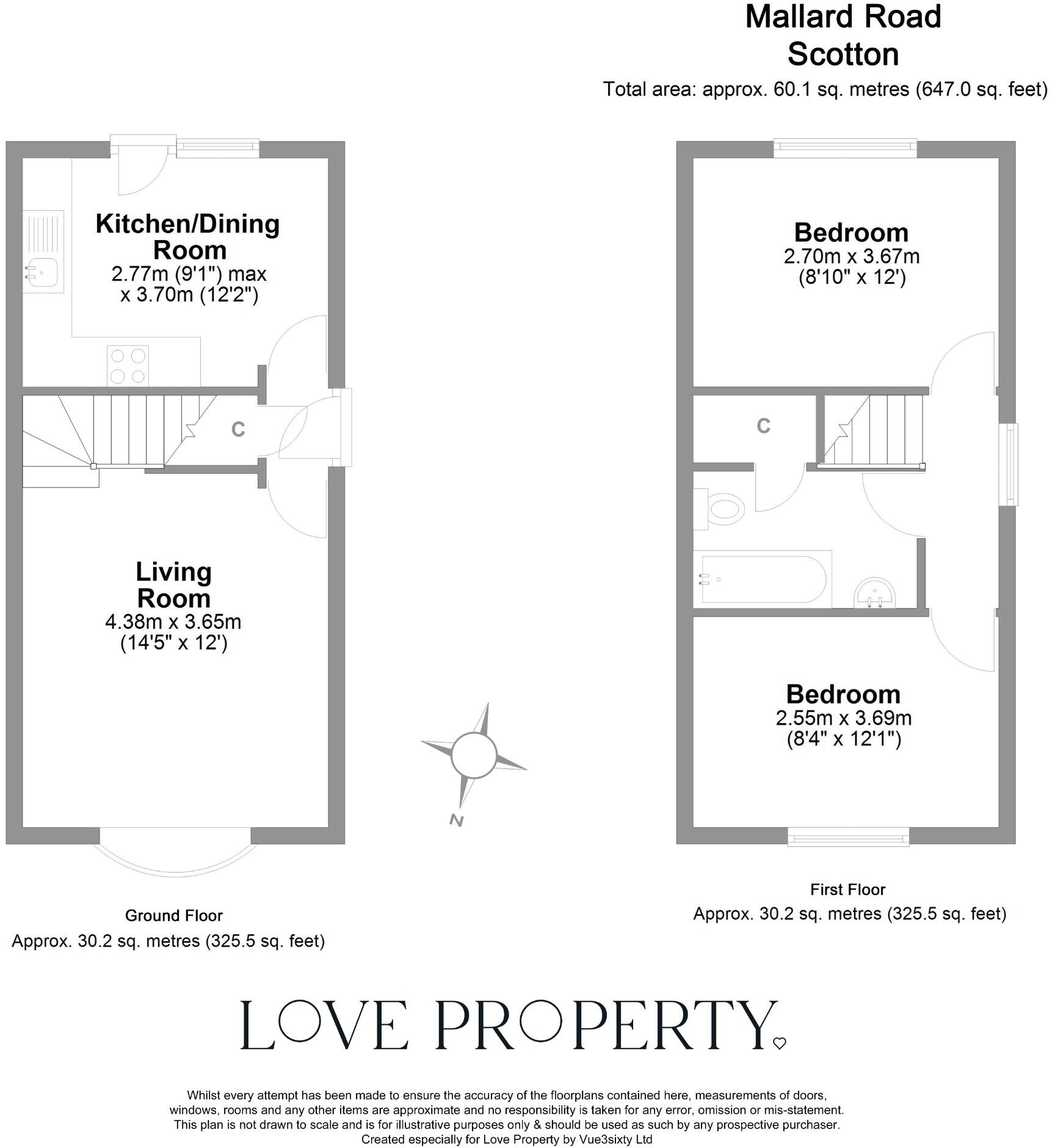 Mallard Road, Scotton floorplan
