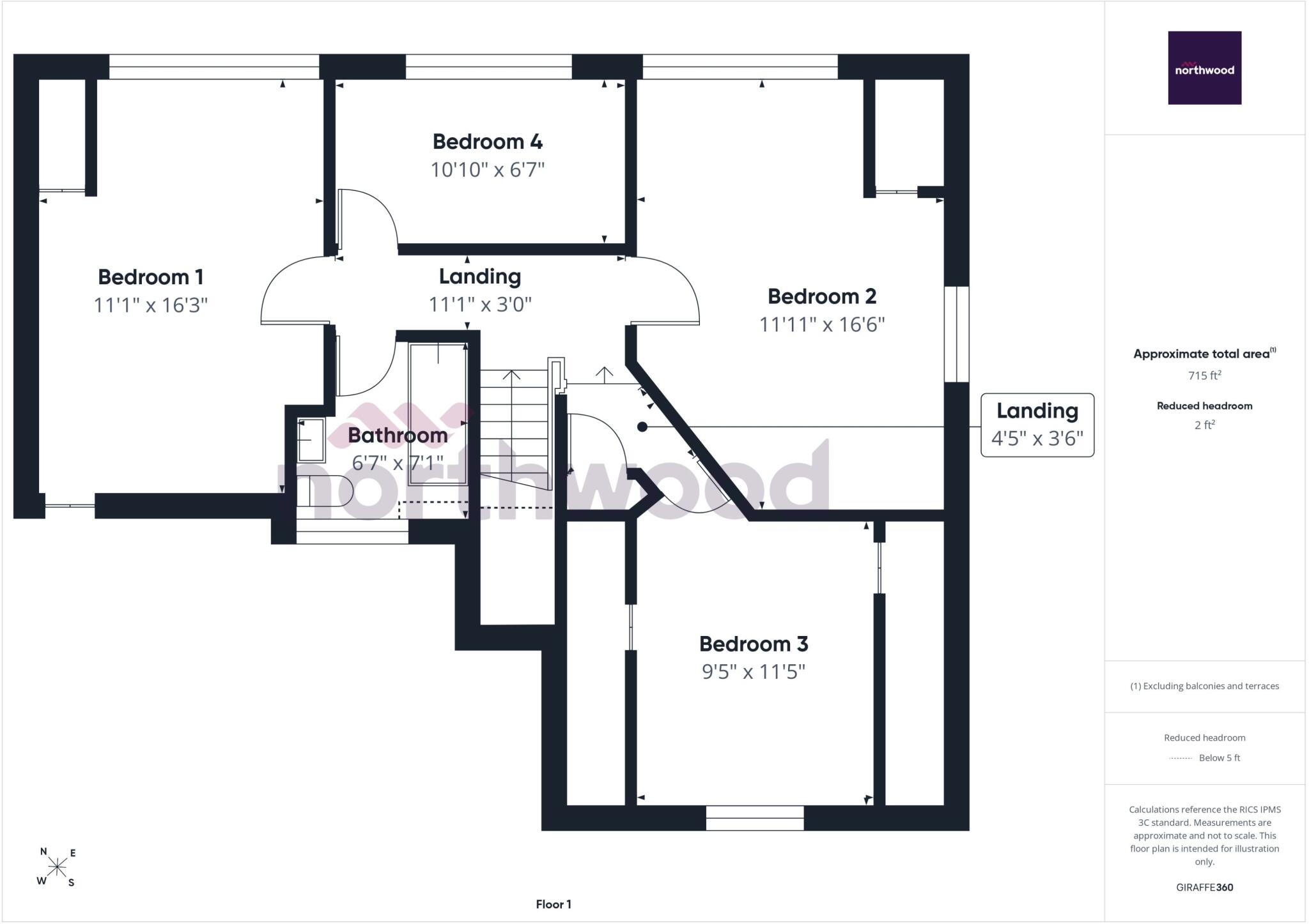 Top Manor Close, Ockbrook, DE72 floorplan