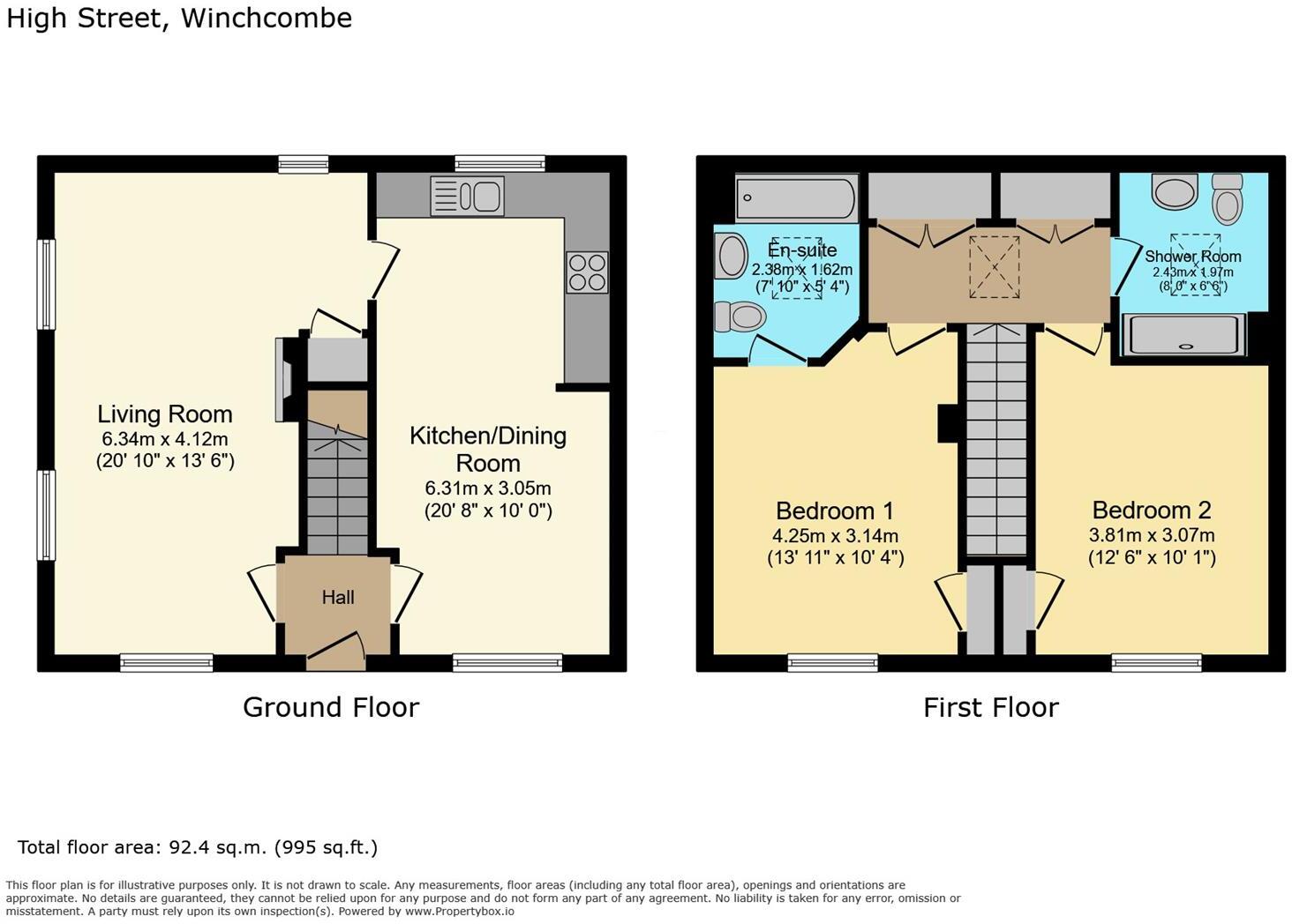 High Street, Winchcombe floorplan